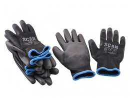 Scan PU Gloves (5 Pairs) &pound;3.99